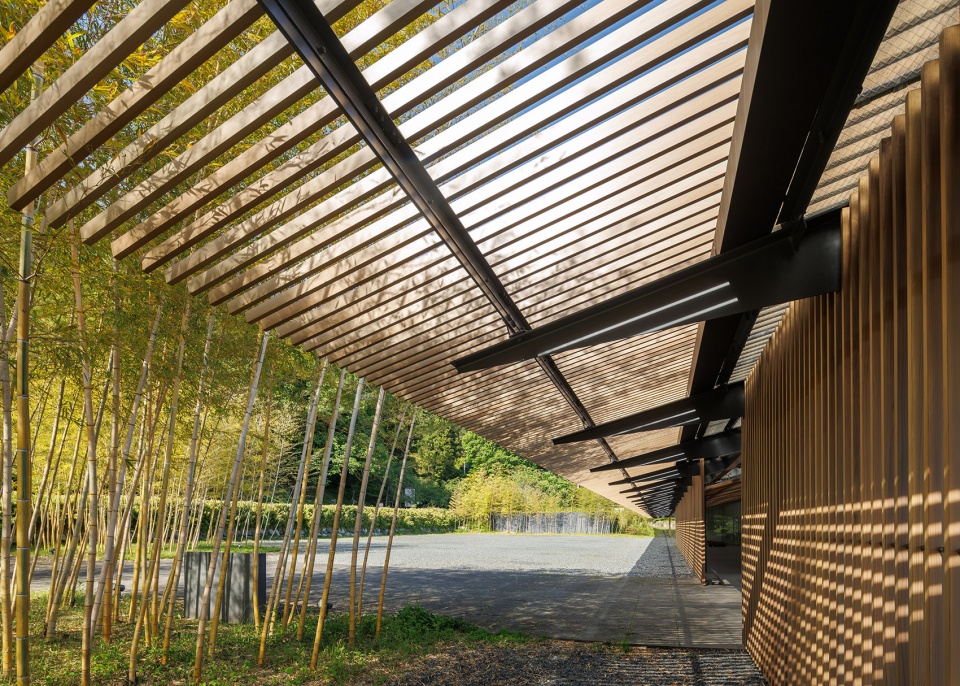 renewal of bato hiroshige museum by kengo kama