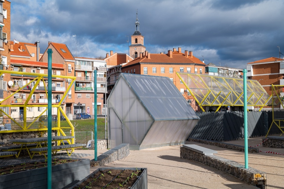Circulating Garden for the Circular Economy Innovation Center of Vicalvaro