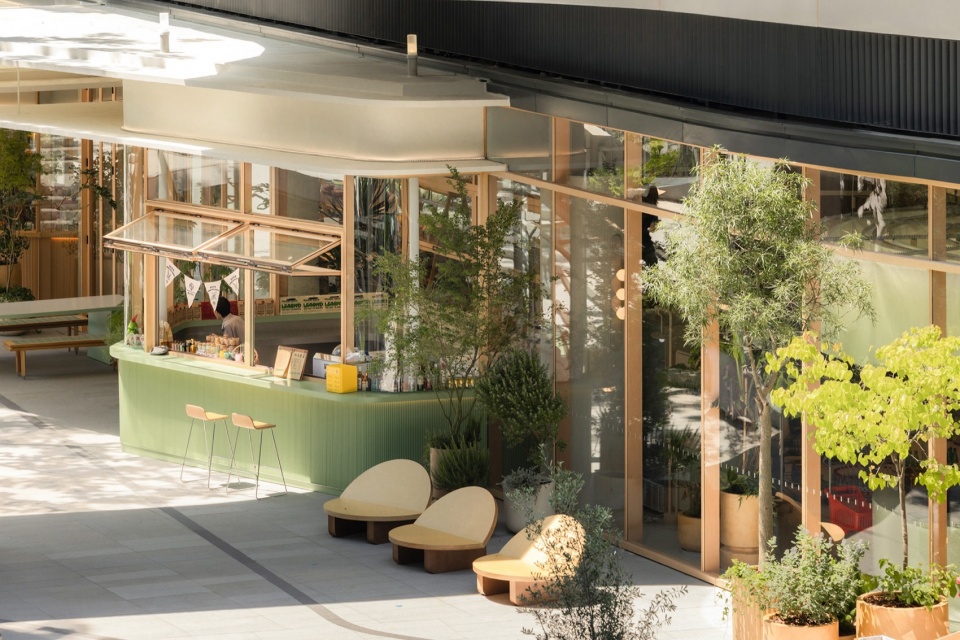 Wanhua Green Heart Food Market Yunlang Canteen by XU Studio