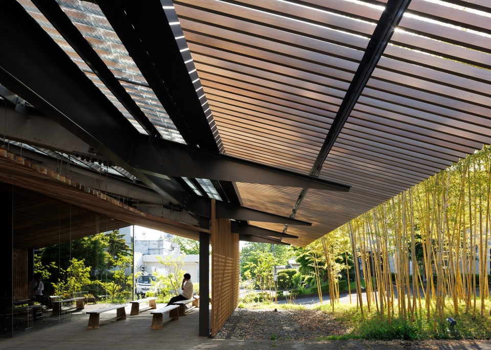 renewal of bato hiroshige museum by kengo kama