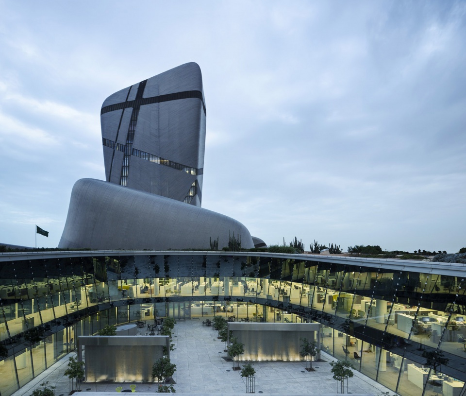 the king abdulaziz center for world culture by snohetta
