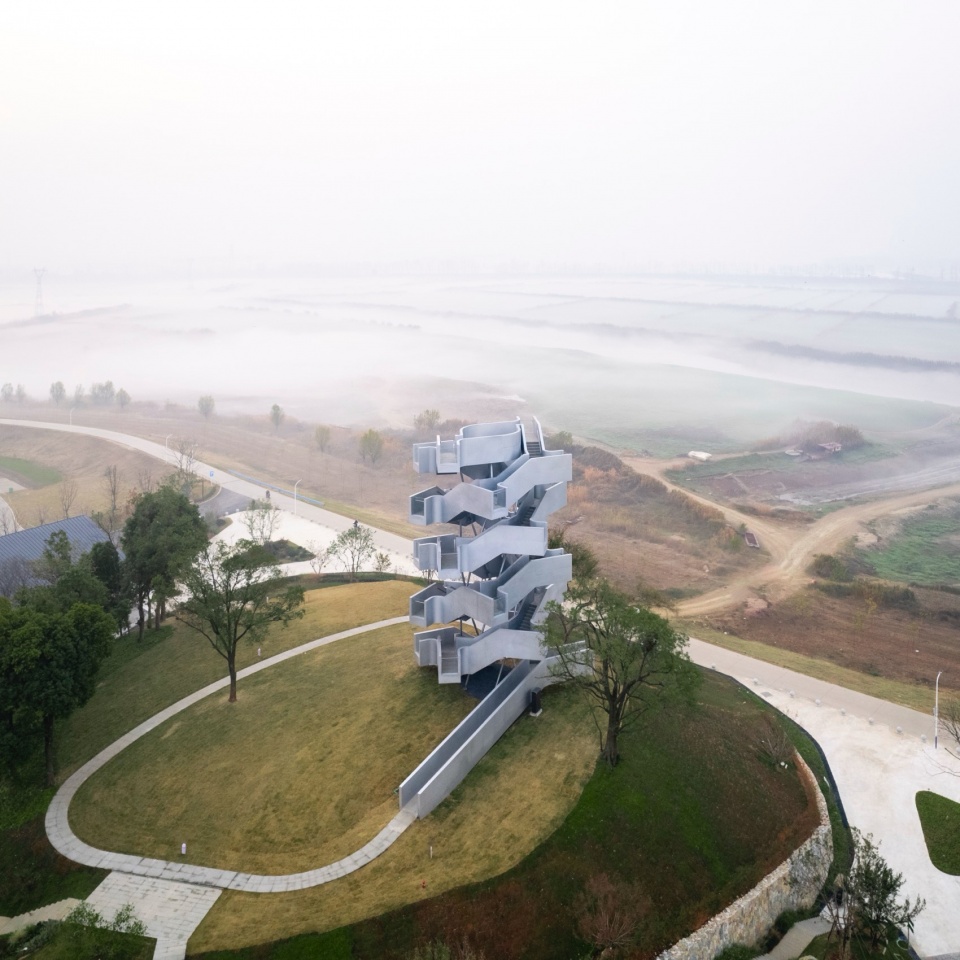 Chenhu Migratory Bird Observation Tower by Xiang Architects