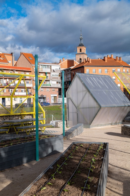 Circulating Garden for the Circular Economy Innovation Center of Vicalvaro