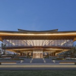 尼山中华优秀传统文化联合研究生院，山东曲阜 / 圆直建筑