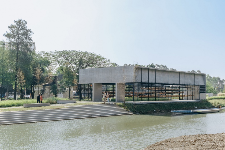 dadun dragon boat art base lecong shunde by atelier alternative architecture
