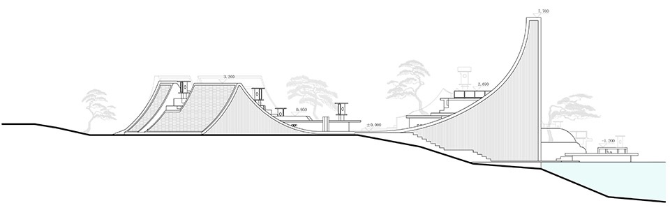 sea moon amphitheater in hangzhou bay by gardening architects