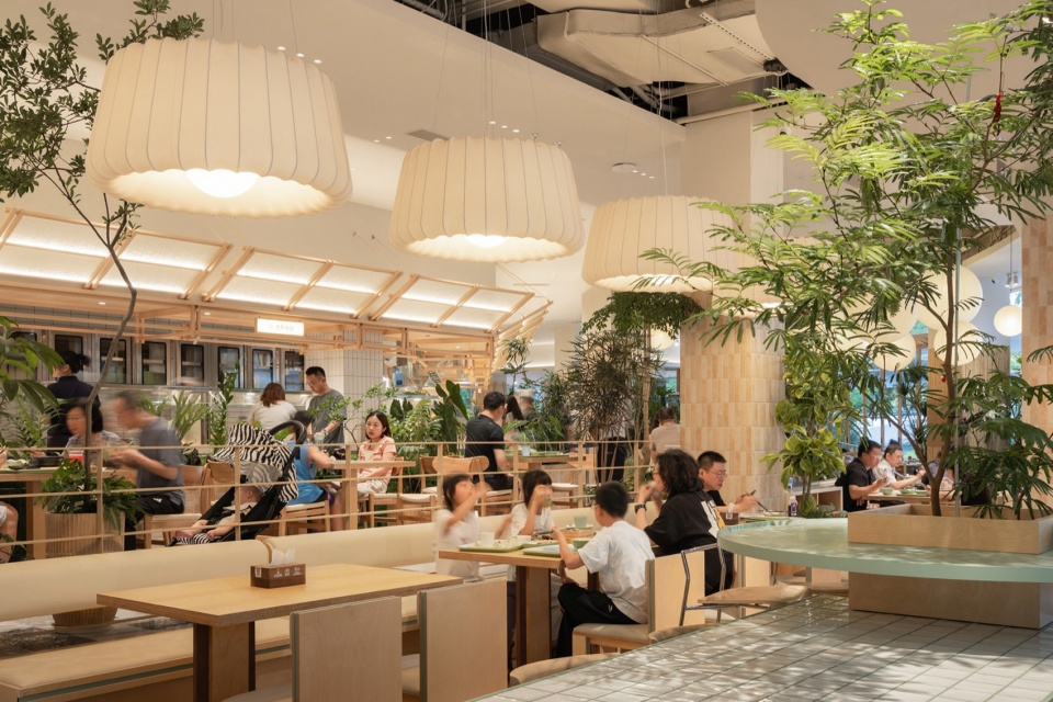 Wanhua Green Heart Food Market Yunlang Canteen by XU Studio