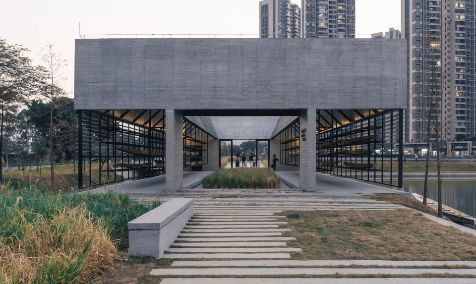 dadun dragon boat art base lecong shunde by atelier alternative architecture