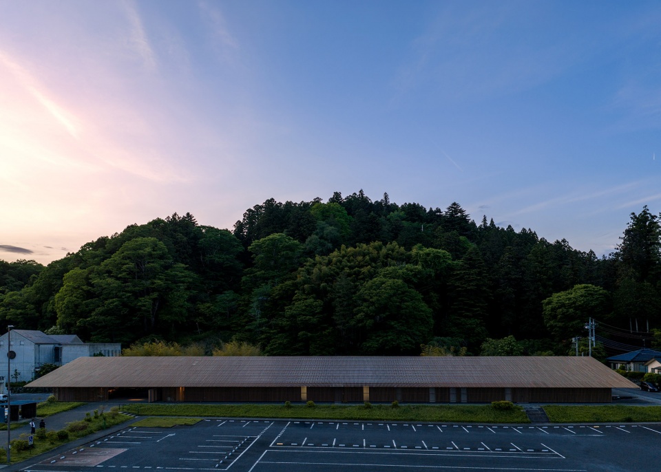 renewal of bato hiroshige museum by kengo kama