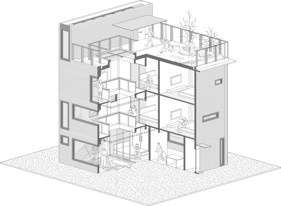 the courtyard house by li wenxi architects