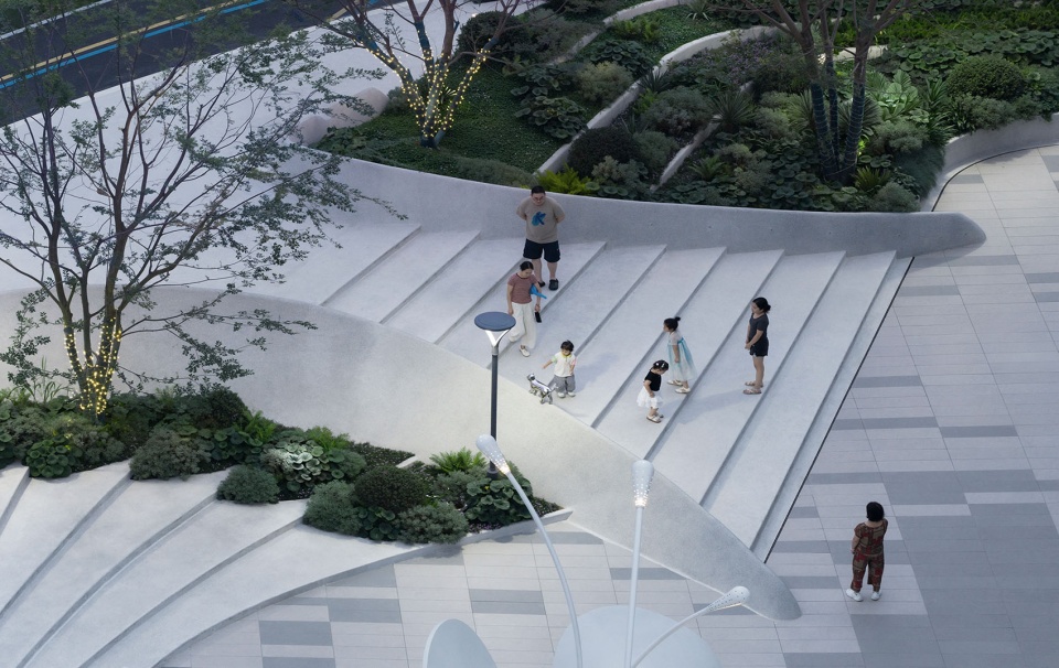 The Splash Plaza Sparked by Urban Energy