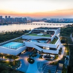 A New Creation by Oneness architecture studio: Xiamen Eastern Coastal New Town Civil Culture and Sports Center Project by Oneness architecture studio
