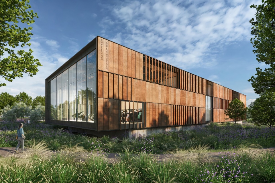 bruce springsteen center for american music by cookfox evi