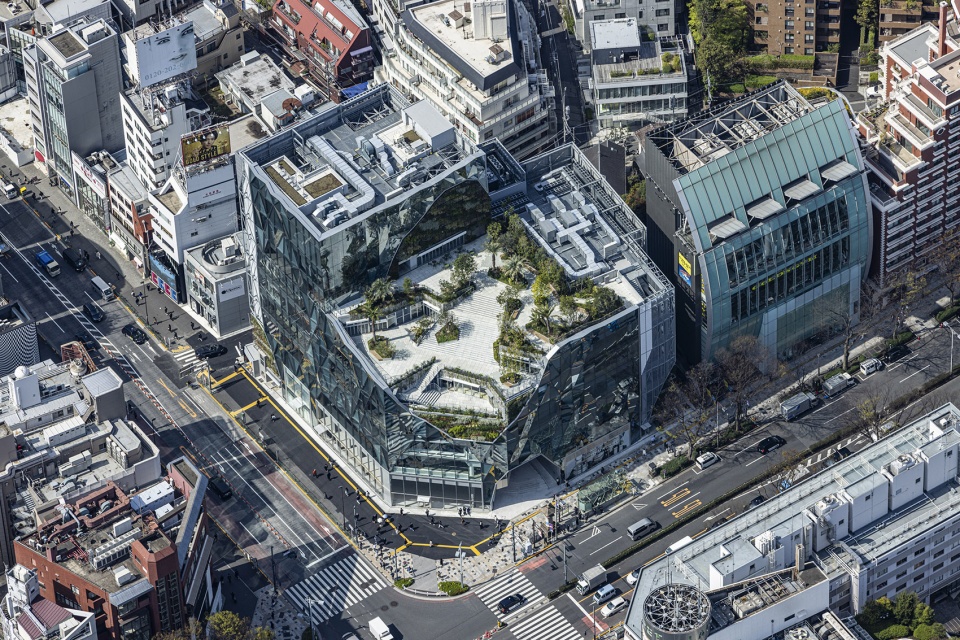 harajuku square by nikken sekkei akihisa hirata architecture office
