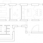 带反光家具的家，意大利 / Set Architects