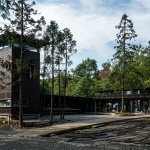 Huangfengyan Camping Park Visitor Center by XJ DesignAgency