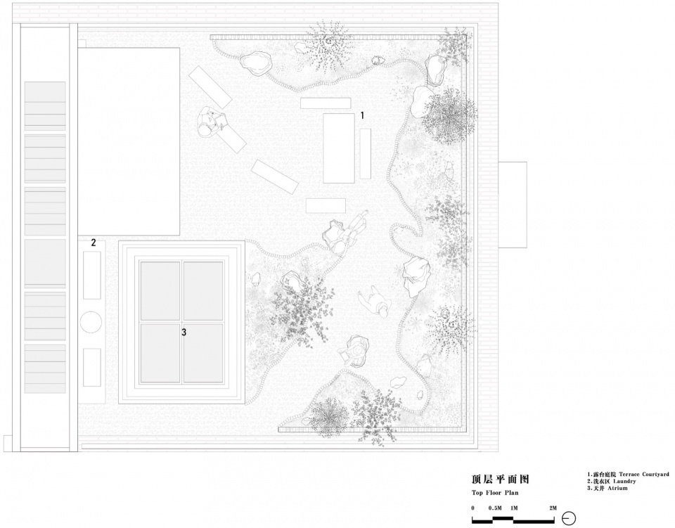 the courtyard house by li wenxi architects