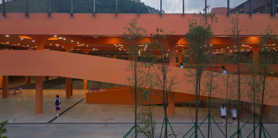 A Floating School Amidst Forests