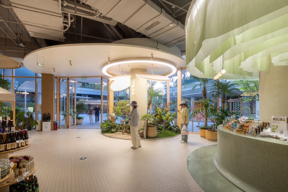 Wanhua Green Heart Food Market Yunlang Canteen by XU Studio