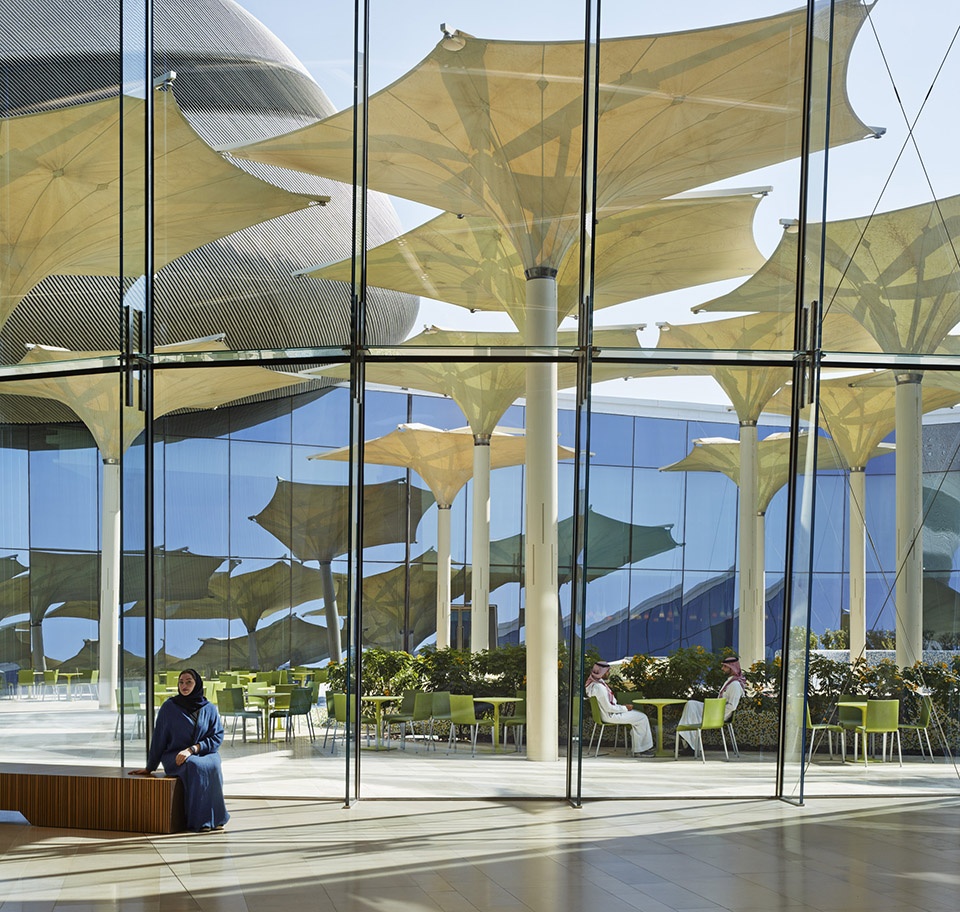 the king abdulaziz center for world culture by snohetta
