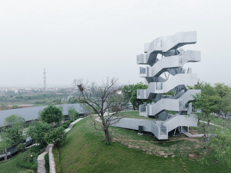 Chenhu Migratory Bird Observation Tower by Xiang Architects