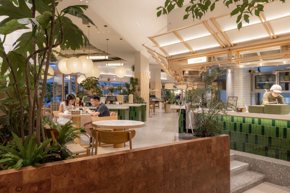 Wanhua Green Heart Food Market Yunlang Canteen by XU Studio