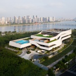 A New Creation by Oneness architecture studio: Xiamen Eastern Coastal New Town Civil Culture and Sports Center Project by Oneness architecture studio