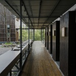 Huangfengyan Camping Park Visitor Center by XJ DesignAgency