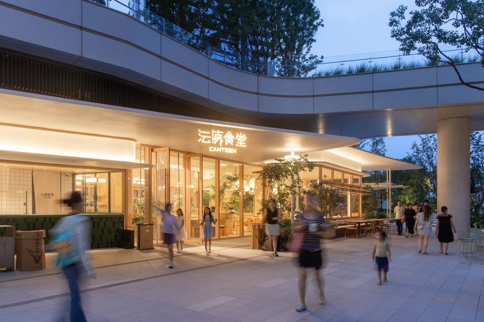 Wanhua Green Heart Food Market Yunlang Canteen by XU Studio