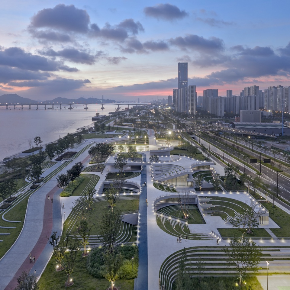 ripples becoming everyday ground by original design studio tjad