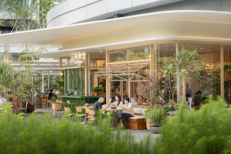 Wanhua Green Heart Food Market Yunlang Canteen by XU Studio