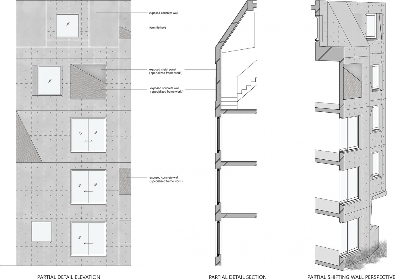 SHIN NAKANO trapezoidal by Ryuichi Sasaki Architecture