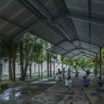 深圳大鹏新区星火探索营廊架设计 / 厘米制造