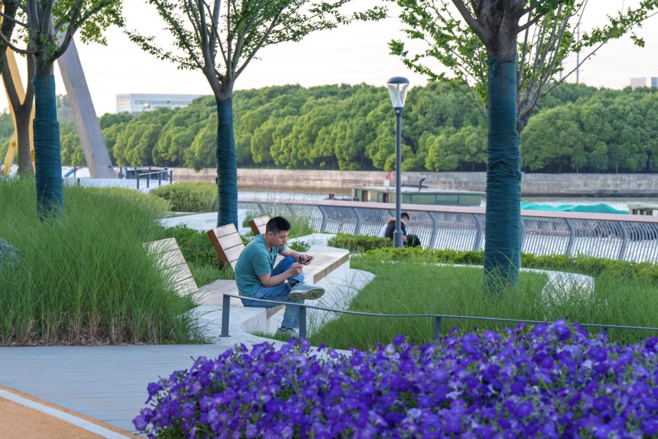 phase i landscape improvement project along the grand canal xinwu district wuxi by myp inc