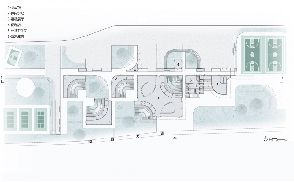 ripples becoming everyday ground by original design studio tjad
