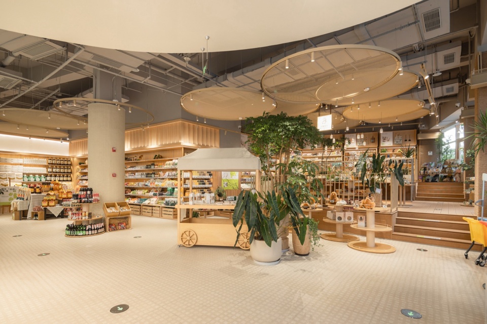 Wanhua Green Heart Food Market Yunlang Canteen by XU Studio