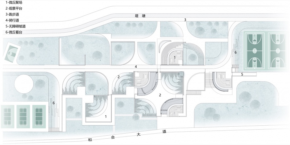 ripples becoming everyday ground by original design studio tjad