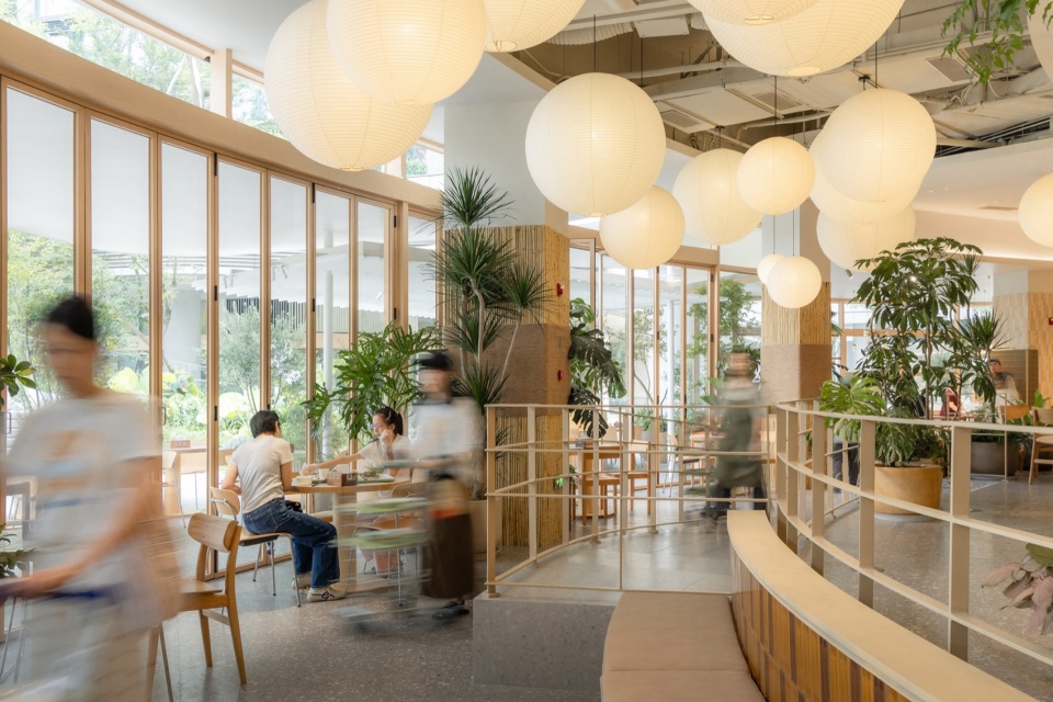 Wanhua Green Heart Food Market Yunlang Canteen by XU Studio