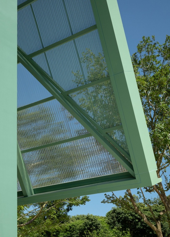 four roof pavilion by found projects schneider luescher