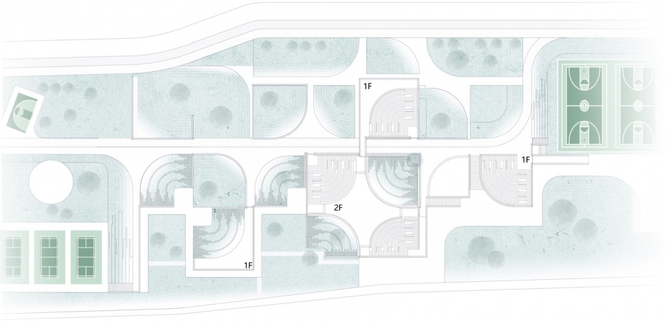 ripples becoming everyday ground by original design studio tjad