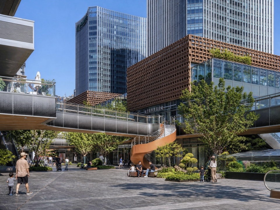 Urban Renewal Practice of Area D Huaian Financial Center 7gw