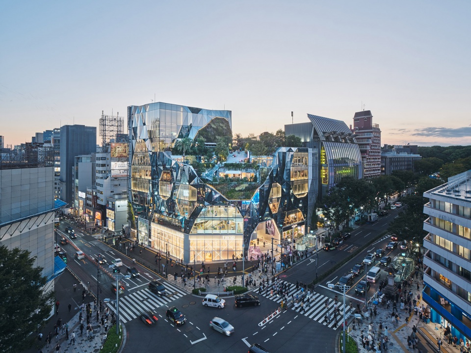 harajuku square by nikken sekkei akihisa hirata architecture office
