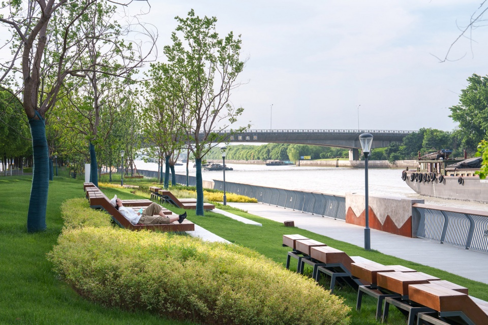 phase i landscape improvement project along the grand canal xinwu district wuxi by myp inc