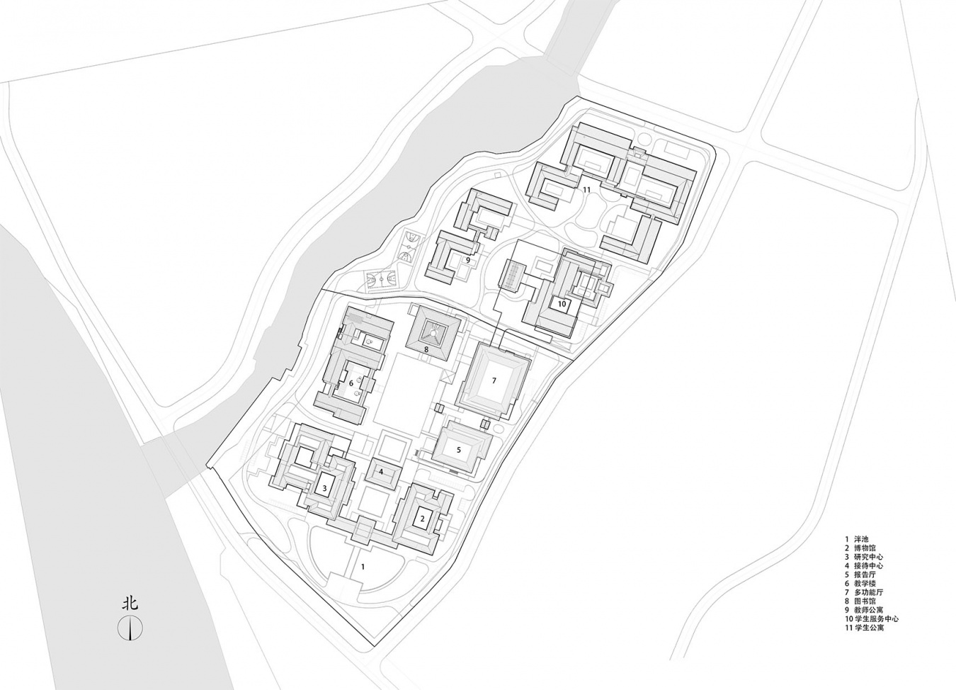 Nishan World Confucianism Center Joint Graduate School by OI Architects
