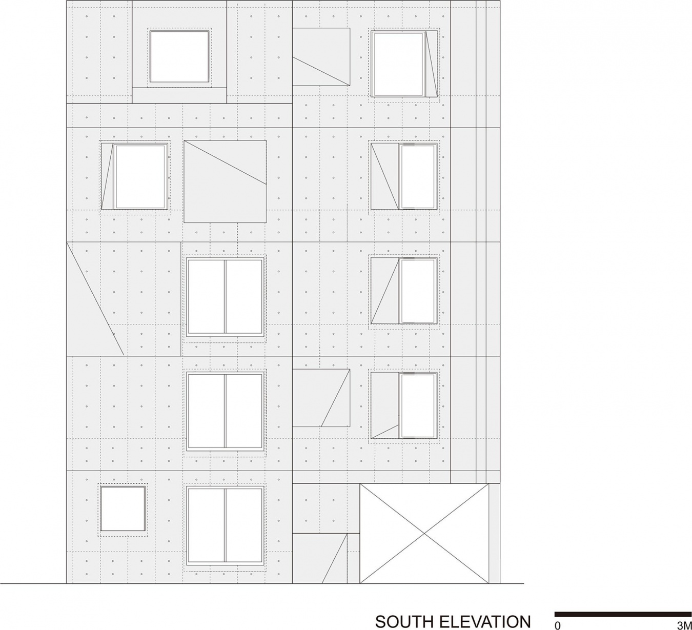 SHIN NAKANO trapezoidal by Ryuichi Sasaki Architecture