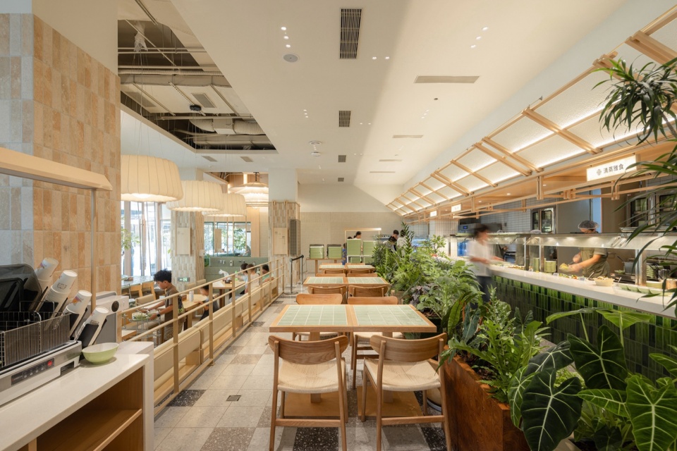 Wanhua Green Heart Food Market Yunlang Canteen by XU Studio