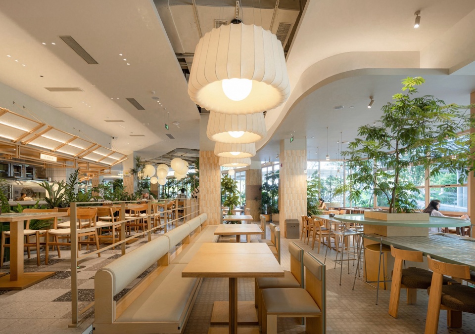 Wanhua Green Heart Food Market Yunlang Canteen by XU Studio