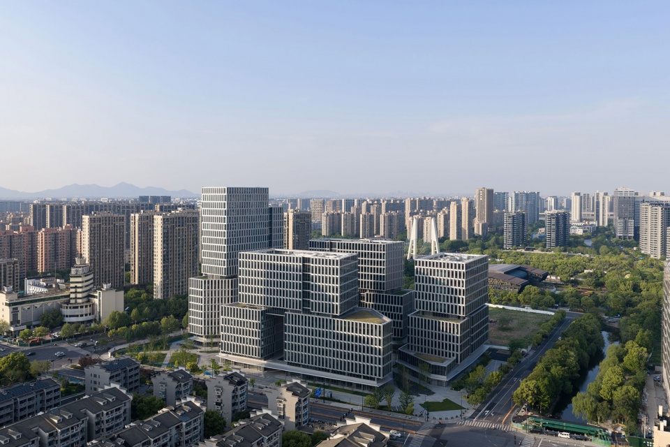 fengqi river business center by gad