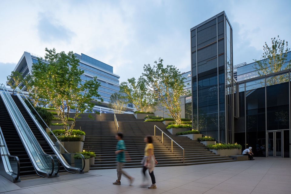 Nanjing Alibaba Center Landscape Design by FLO