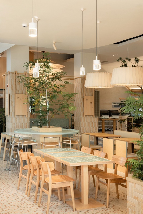 Wanhua Green Heart Food Market Yunlang Canteen by XU Studio